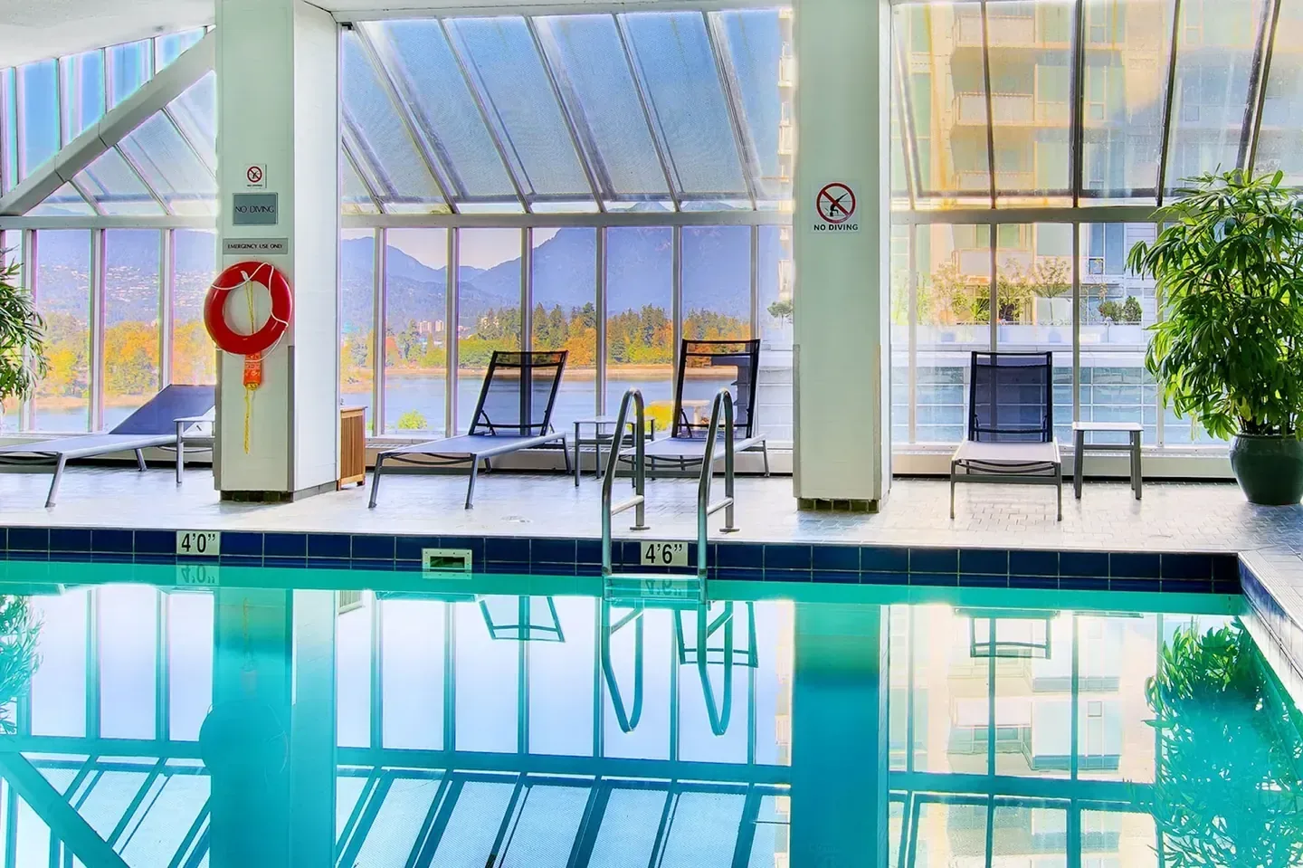 Interior view of a hospitality property featured in the Rest Ocean Paradise guide